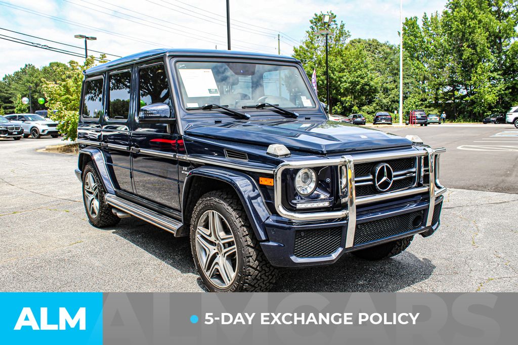 Used 2017 Blue Mercedes-Benz G 63 AMG® image 4