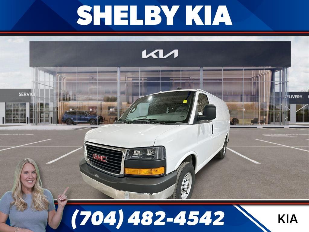 Summit White 2024 GMC Savana Cargo 2500 RWD Van Rear-Wheel Drive 8-Speed Automatic Overdrive