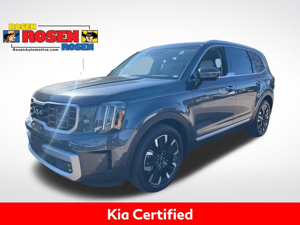 Gravity Gray 2024 Kia Telluride SUV / Crossover All-Wheel Drive 8-Speed Automatic