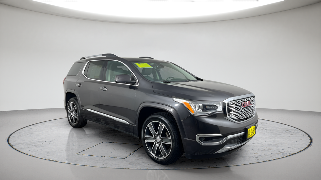 Gray (Iridium Metallic) 2017 GMC Acadia SUV / Crossover Four-Wheel Drive 6-Speed Automatic