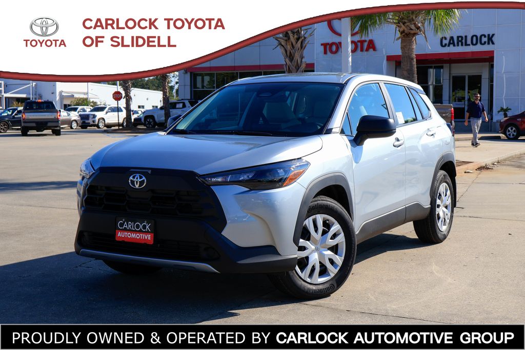 Silver 2026 Toyota Corolla Cross SUV / Crossover Front-Wheel Drive Continuously Variable Transmission