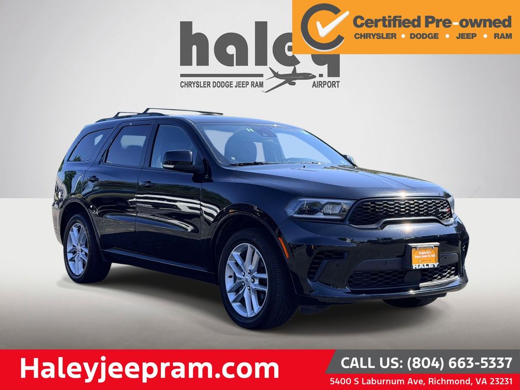 DB Black Crystal Clearcoat 2025 Dodge Durango SUV / Crossover All-Wheel Drive 8-Speed Automatic