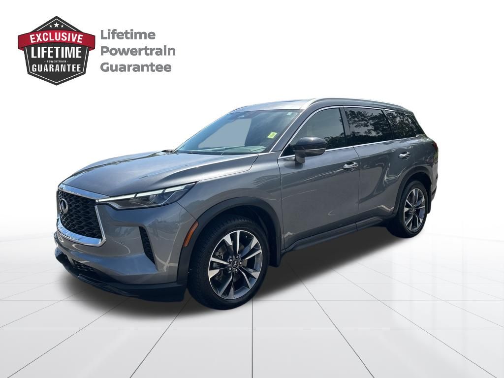 2023 INFINITI QX60 LUXE Gray at Lugoff Nissan