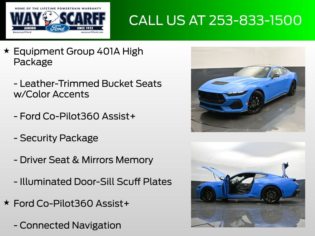 2025 Ford Mustang GT Premium Fastback