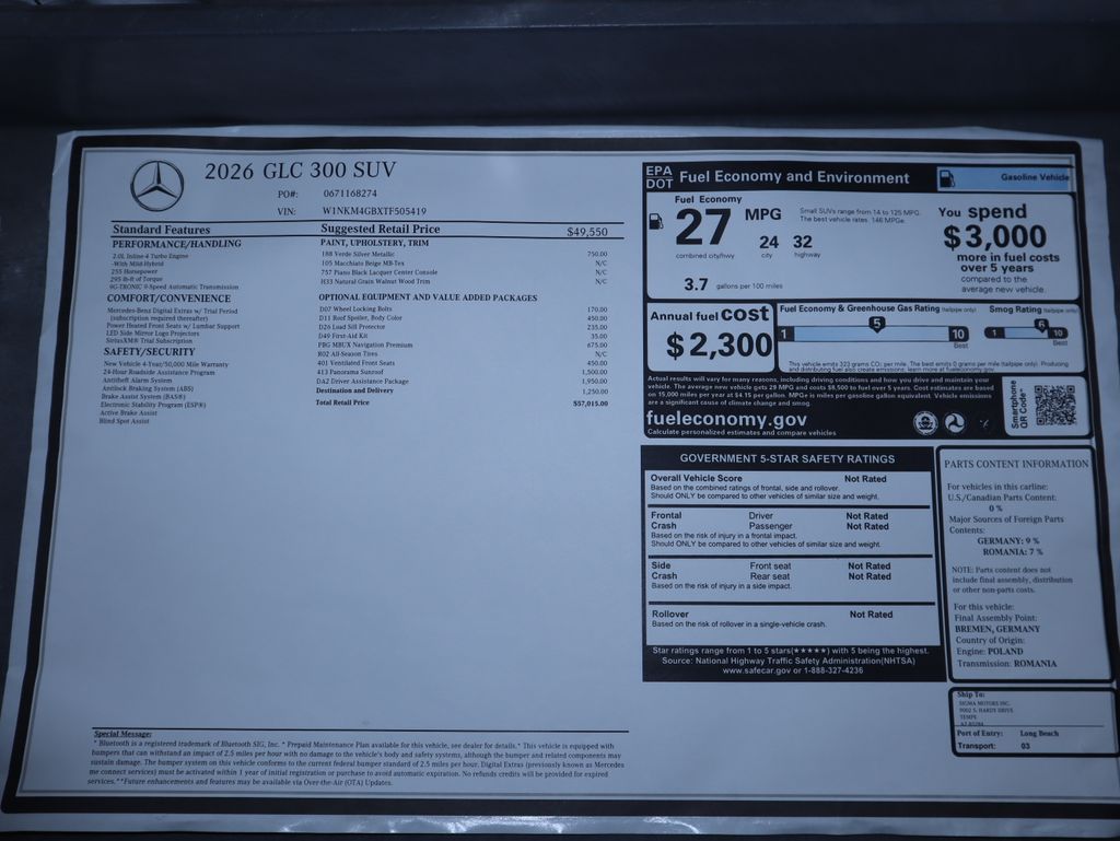 Used 2026 Silver Mercedes-Benz GLC 300 image 9