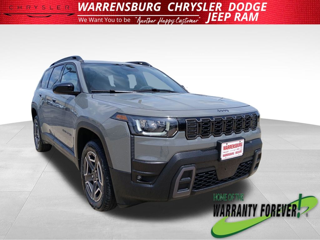 Sting-Gray Clearcoat 2026 Jeep Cherokee SUV / Crossover Four-Wheel Drive Continuously Variable Transmission