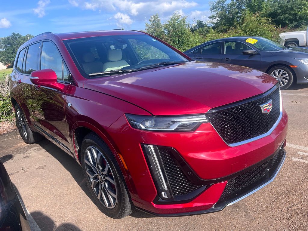 Radiant Red Tintcoat 2024 Cadillac XT6 SUV / Crossover Four-Wheel Drive 9-Speed Automatic