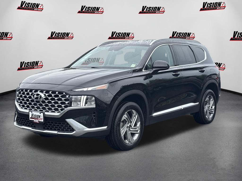 Twilight Black 2021 Hyundai Santa Fe SUV / Crossover All-Wheel Drive 8-Speed Automatic