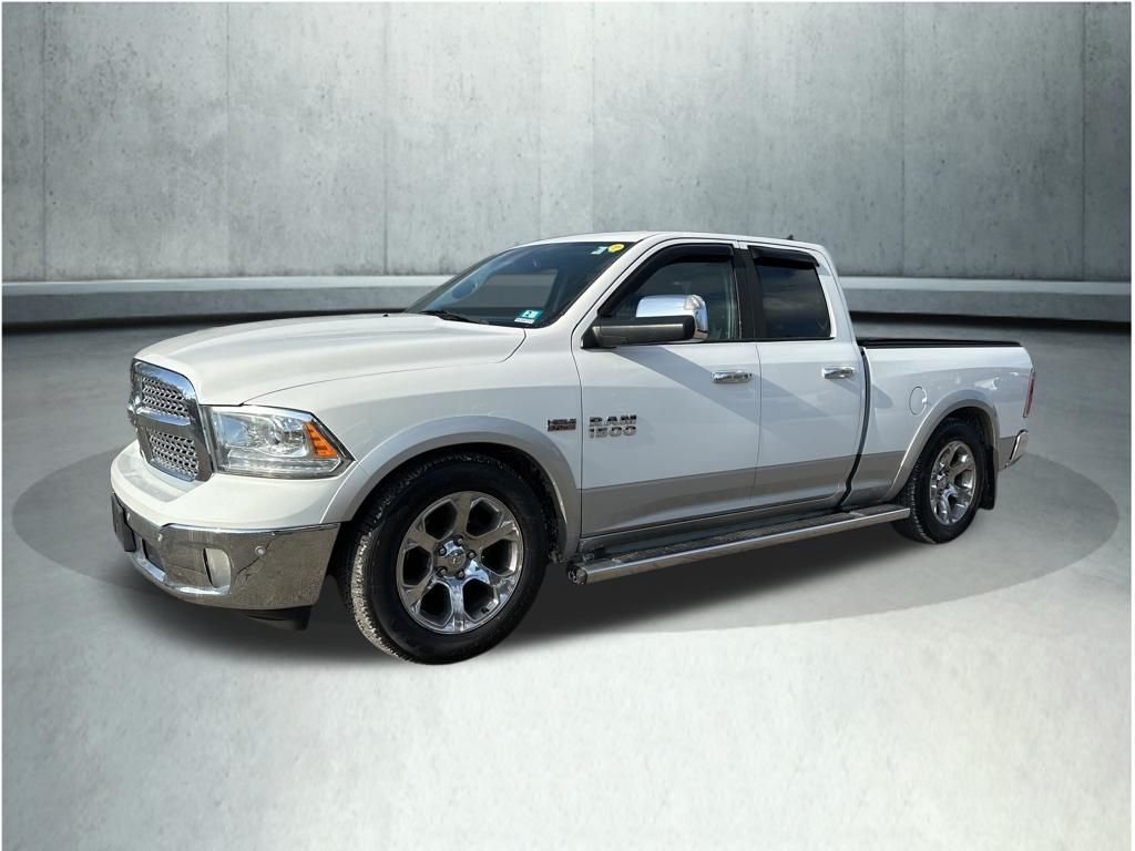 Bright White Clearcoat 2014 RAM 1500 Pickup Truck Four-Wheel Drive 8-Speed Automatic