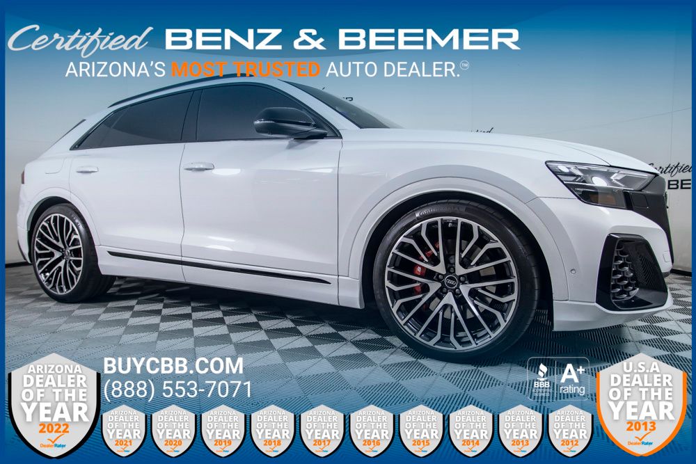 White 2024 Audi SQ8 4.0T quattro Premium Plus SUV / Crossover All-Wheel Drive 8-Speed Automatic