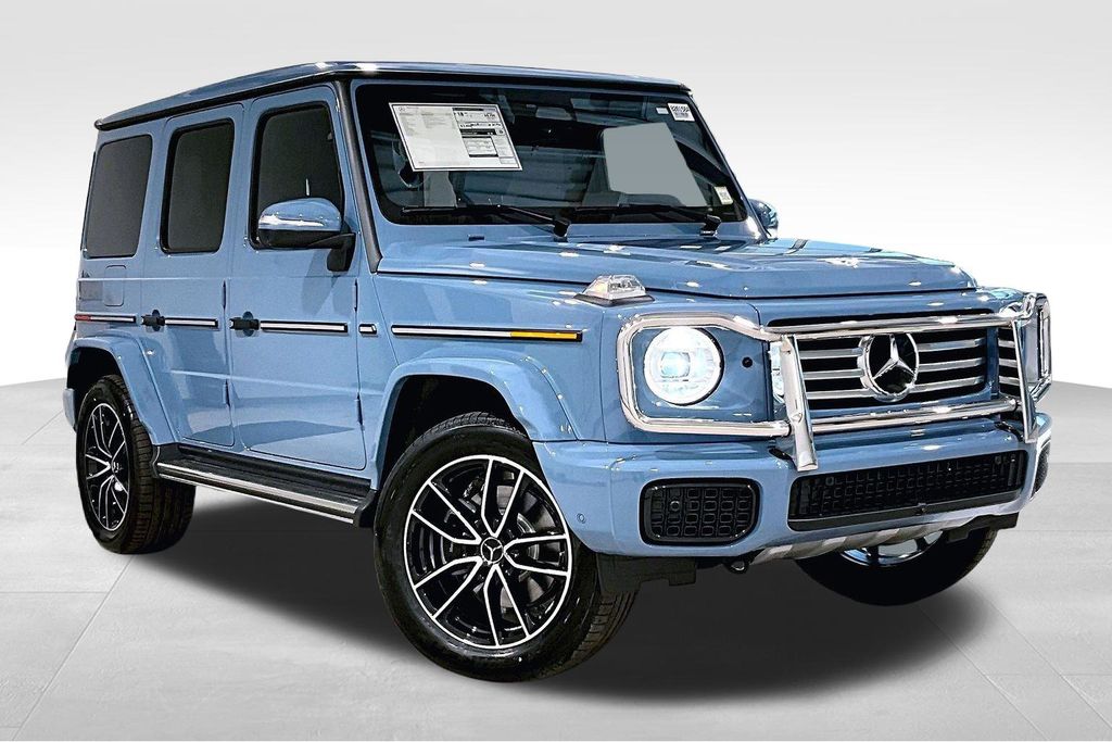 Blue 2026 Mercedes-Benz G-Class SUV / Crossover All-Wheel Drive 9-Speed Automatic