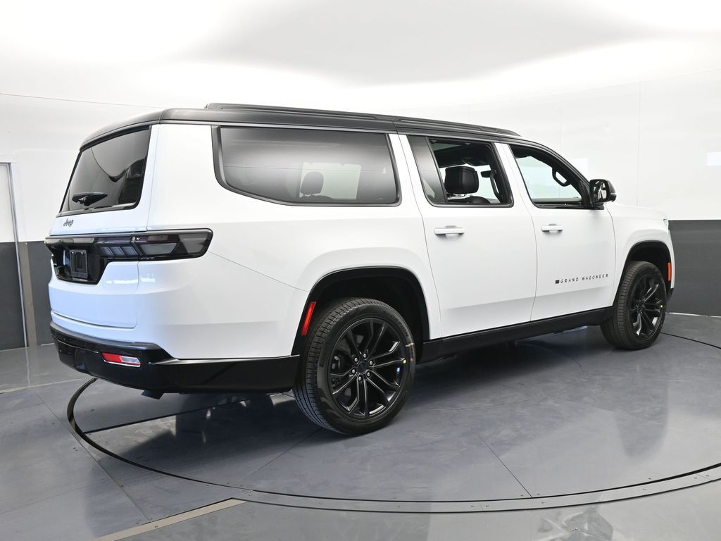 New 2026 Bright White Clearcoat Jeep Summit Obsidian image 6