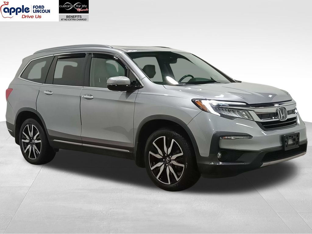 Silver 2021 Honda Pilot SUV / Crossover All-Wheel Drive 9-Speed Automatic