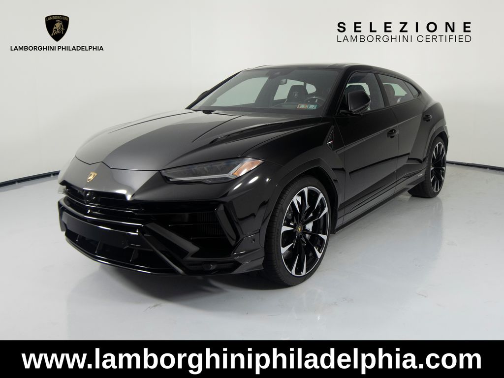 Nero Helene Metallic 2023 Lamborghini Urus SUV / Crossover All-Wheel Drive 8-Speed Automatic