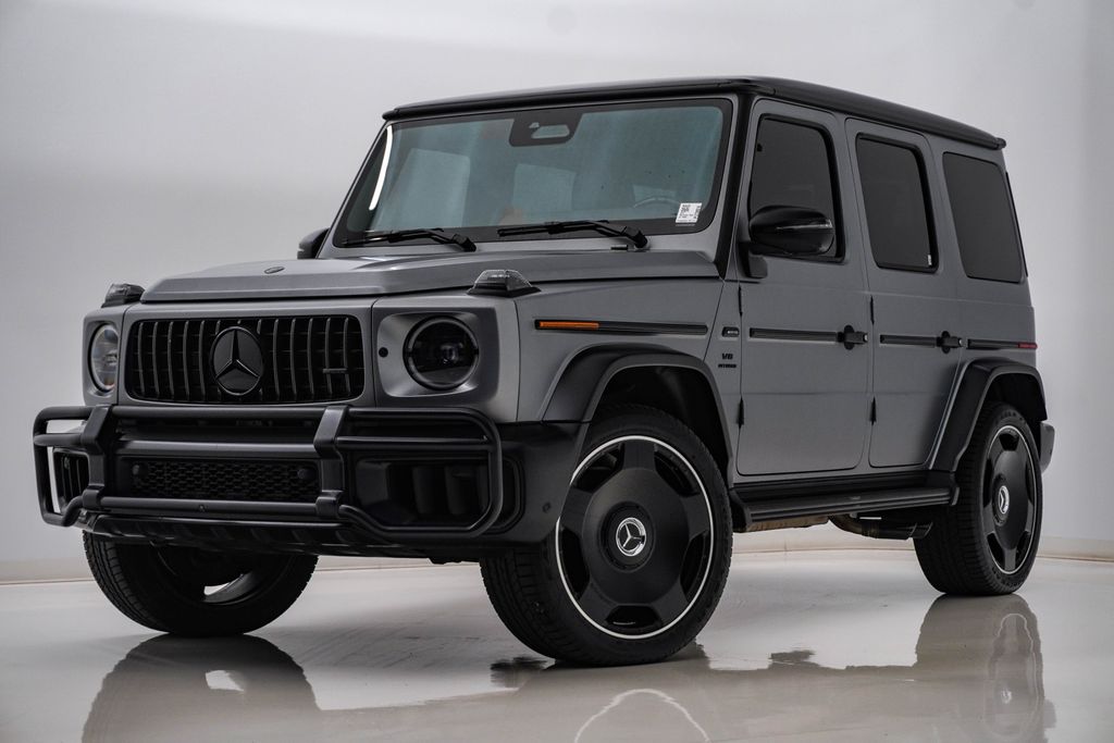 Gray (MANUFAKTUR Platinum Magno) 2025 Mercedes-Benz G-Class SUV / Crossover All-Wheel Drive 9-Speed Automatic