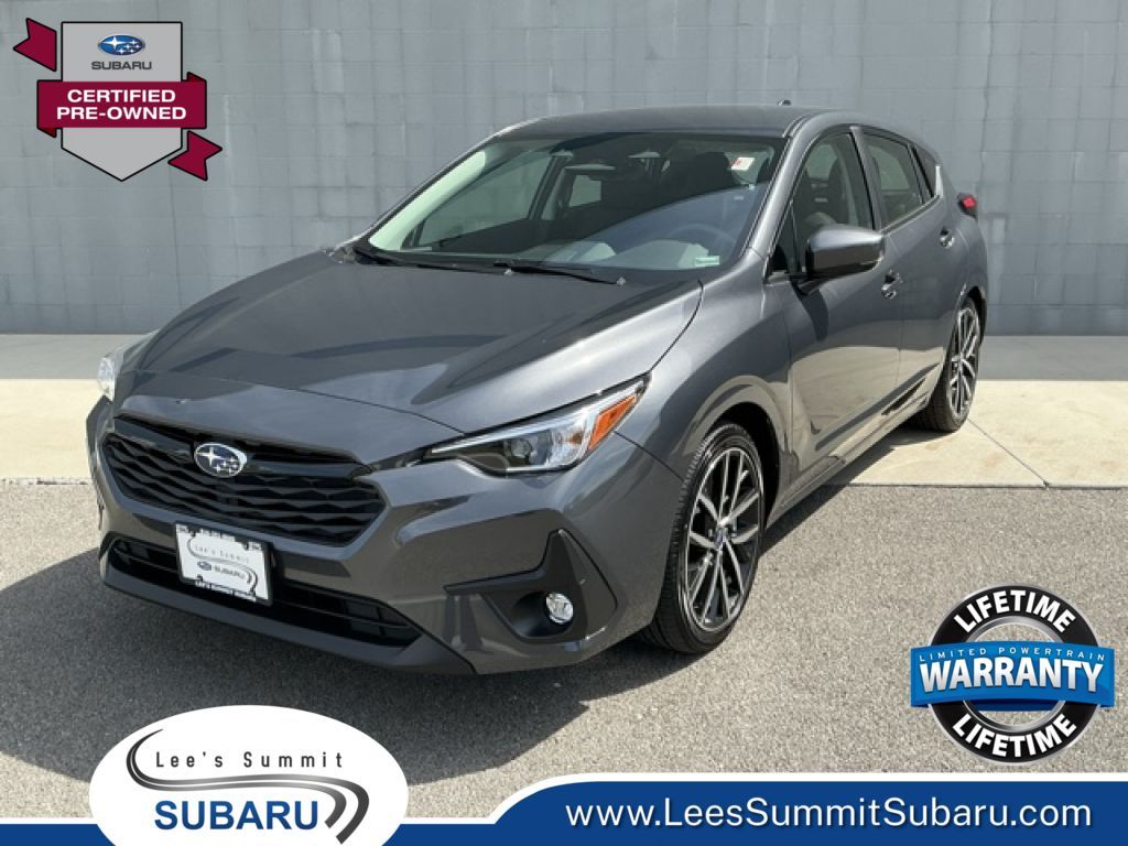 Magnetite Gray Metallic 2025 Subaru Impreza Sport AWD Wagon All-Wheel Drive Continuously Variable Transmission