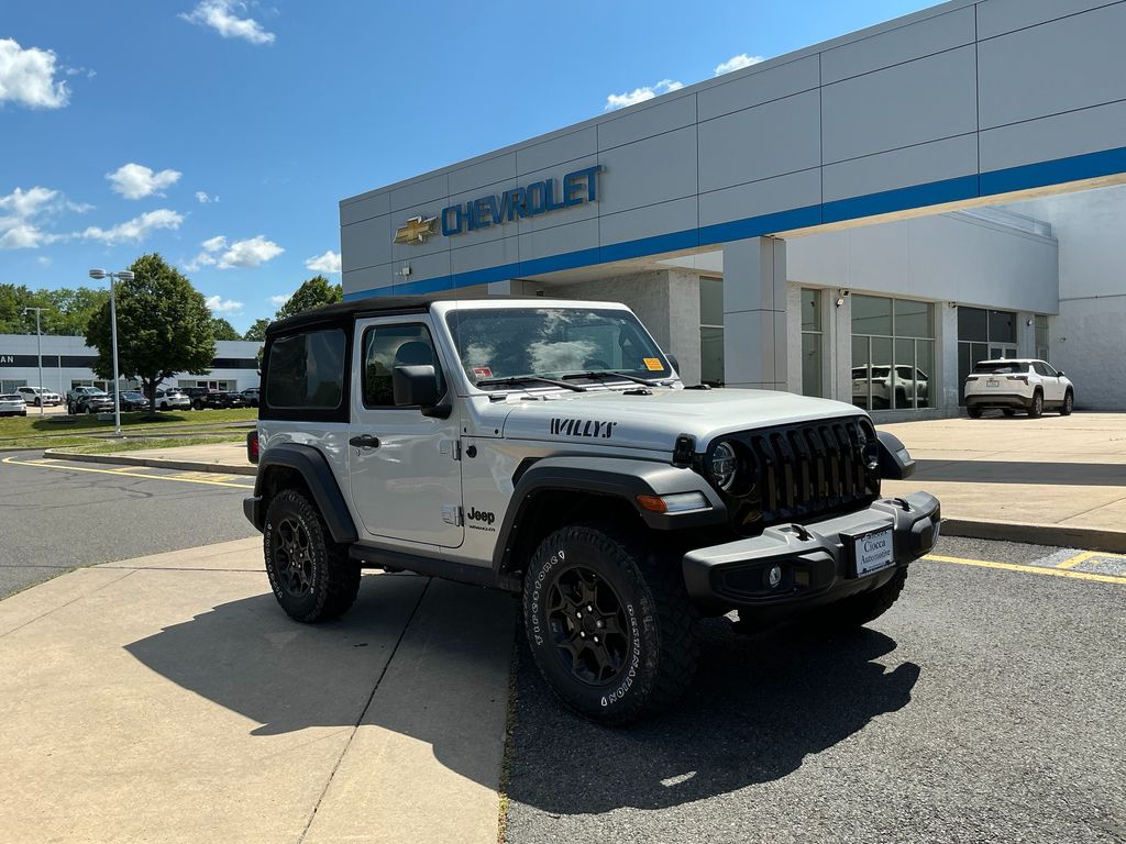 used 2022 Jeep Wrangler car, priced at $30,794