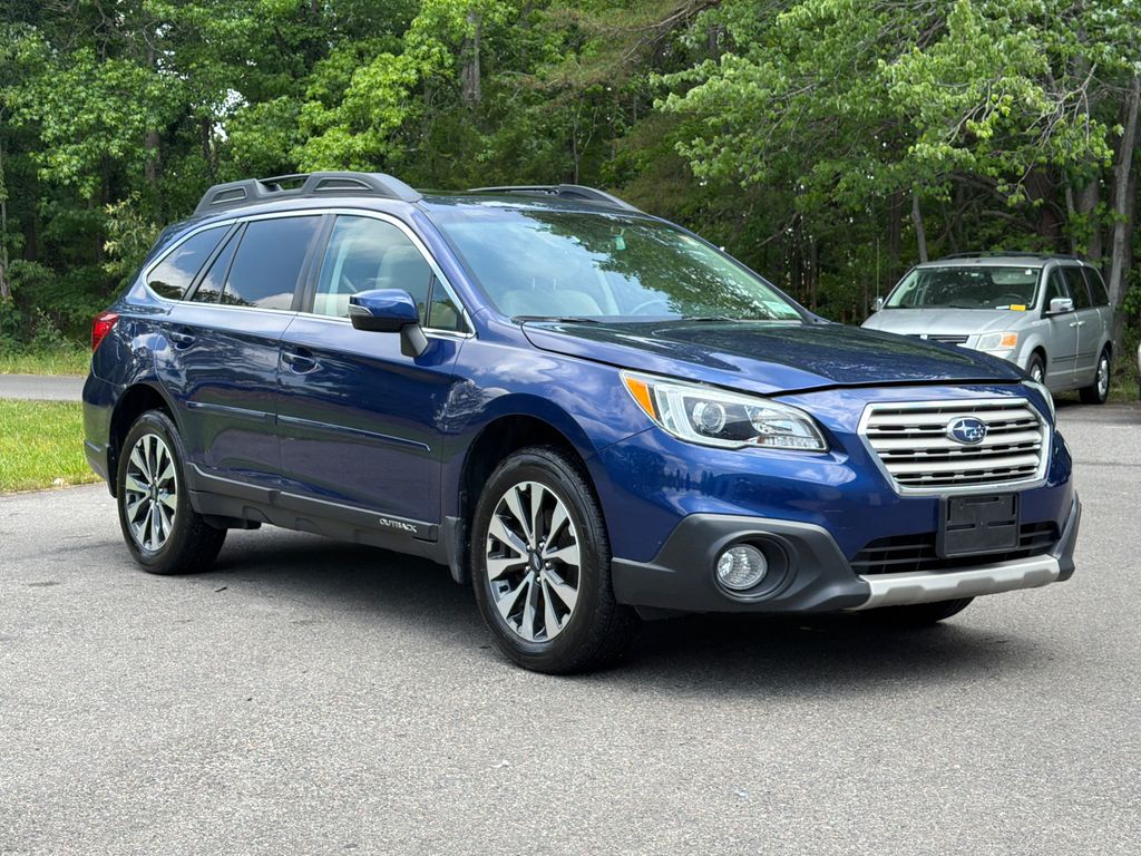 Lapis Blue 2017 Subaru Outback 2.5i Limited AWD Wagon All-Wheel Drive Continuously Variable Transmission