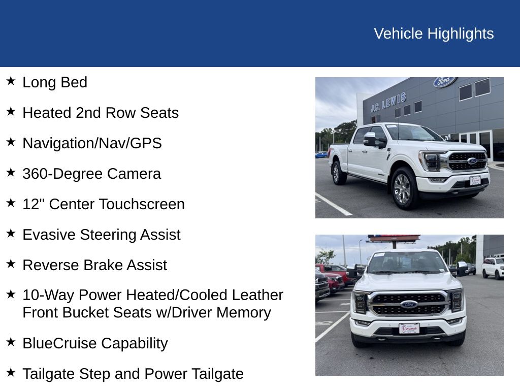2022 Ford F-150 Platinum