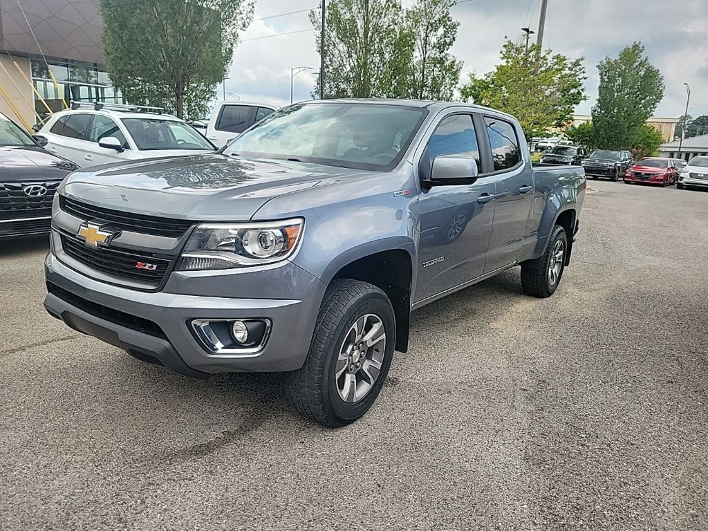 Gray (Satin Steel Metallic) 2020 Chevrolet Colorado Pickup Truck Four-Wheel Drive 6-Speed Automatic