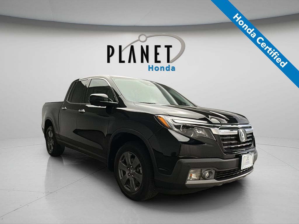 Crystal Black Pearl 2020 Honda Ridgeline RTL-E AWD Pickup Truck All-Wheel Drive 9-Speed Automatic
