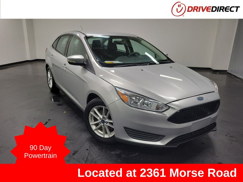 Ingot Silver 2016 Ford Focus SE Sedan Front-Wheel Drive Automatic