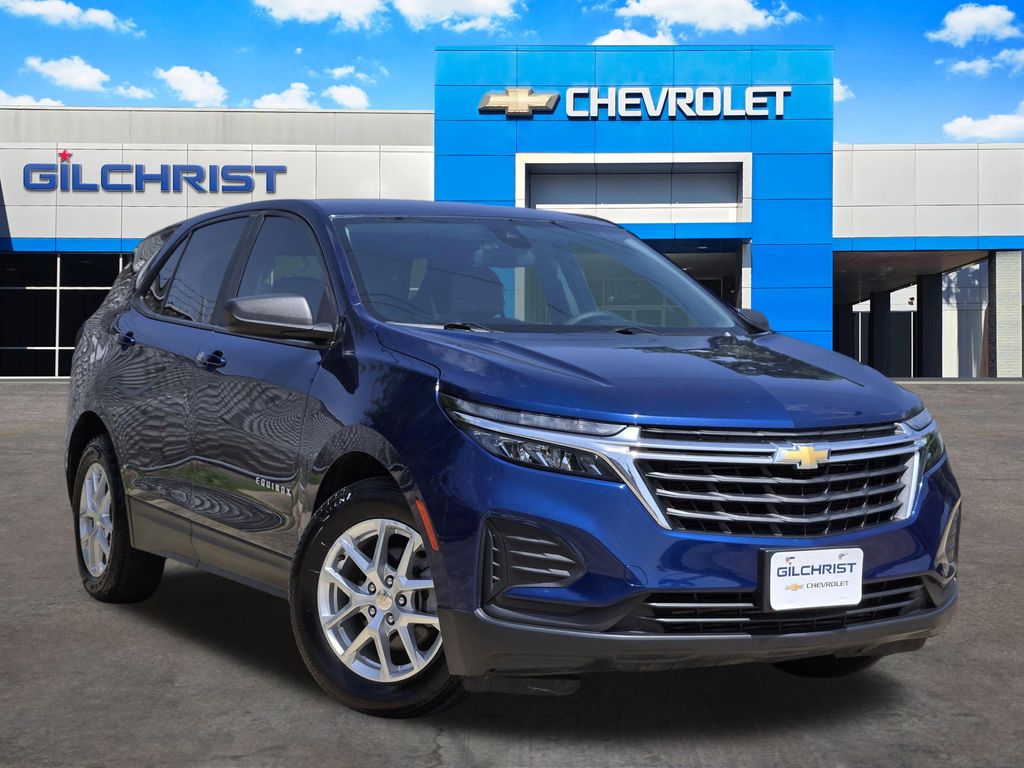 Blue Glow Metallic 2022 Chevrolet Equinox SUV / Crossover Front-Wheel Drive 6-Speed Automatic Overdrive