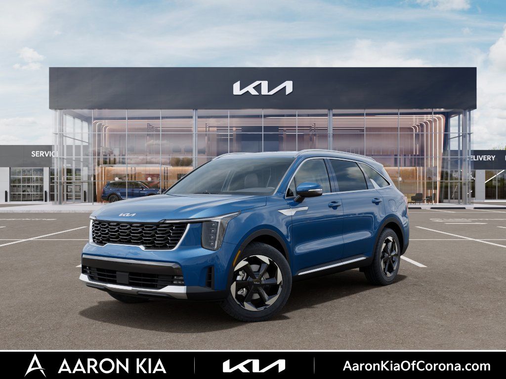Mineral Blue 2026 Kia Sorento Plug-In Hybrid SUV / Crossover All-Wheel Drive 6-Speed Automatic