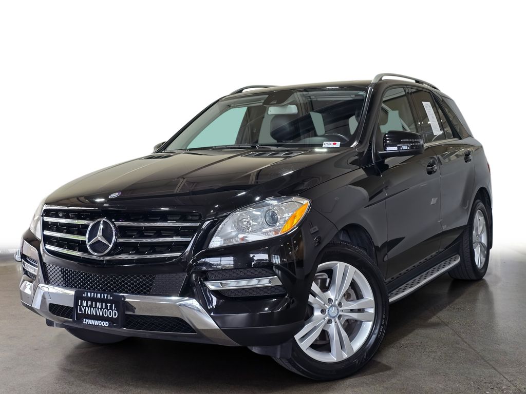 Black 2014 Mercedes-Benz M-Class SUV / Crossover All-Wheel Drive 7-Speed Automatic