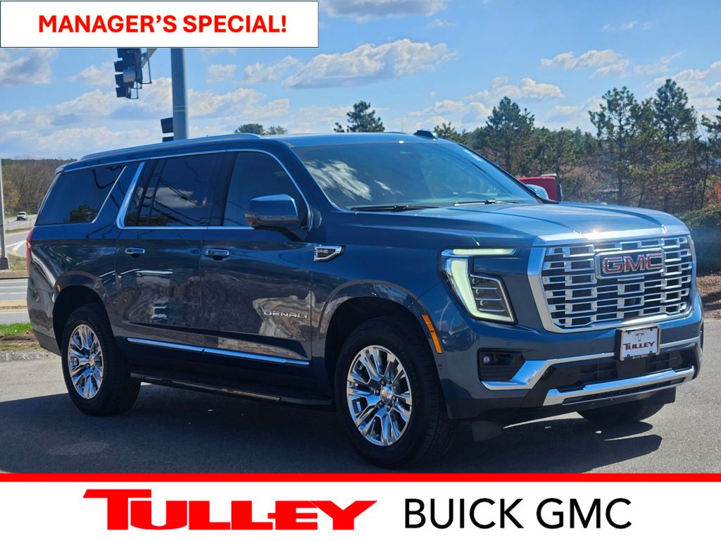 Downpour Metallic 2025 GMC Yukon XL SUV / Crossover Four-Wheel Drive