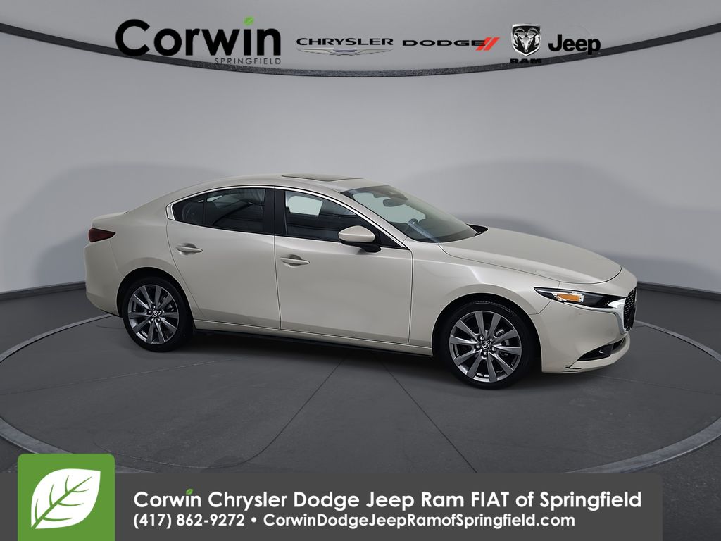 Gray (Platinum Quartz Metallic) 2025 Mazda MAZDA3 Sedan Front-Wheel Drive 6-Speed Automatic