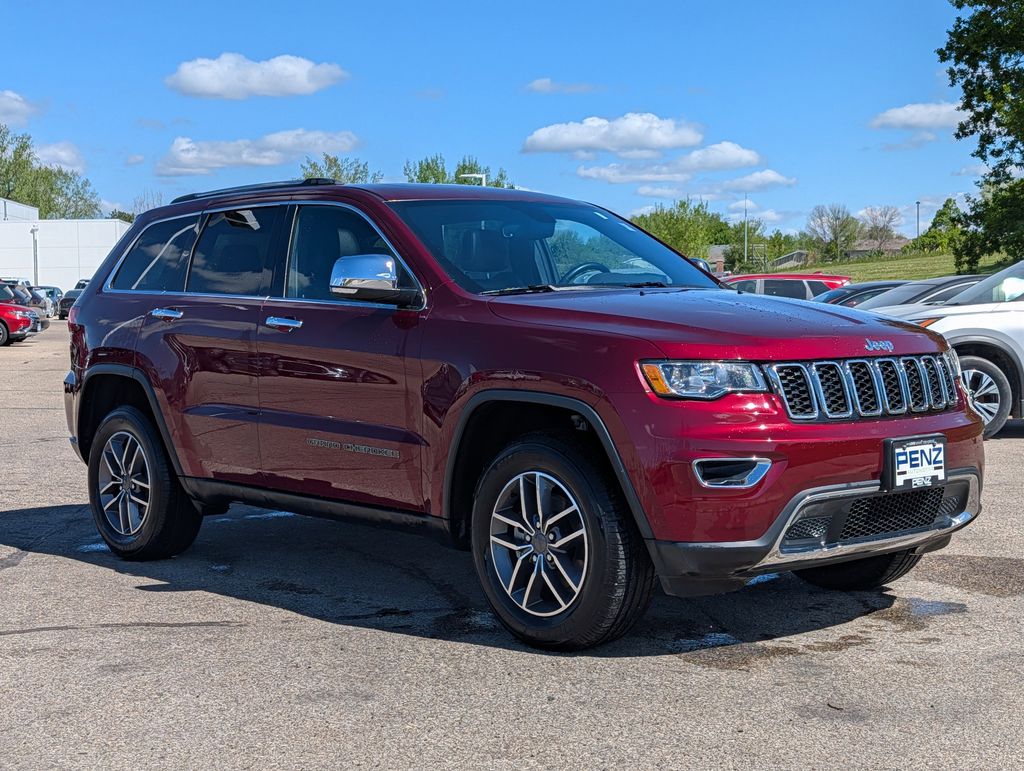 Velvet Red Pearlcoat 2020 Jeep Grand Cherokee Limited 4WD SUV / Crossover Four-Wheel Drive 8-Speed Automatic