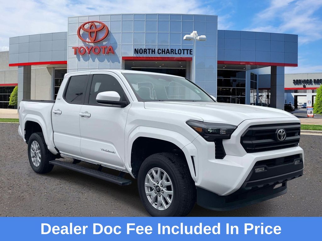 Ice Cap 2024 Toyota Tacoma SR5 Double Cab 4WD Pickup Truck Four-Wheel Drive 8-Speed Automatic