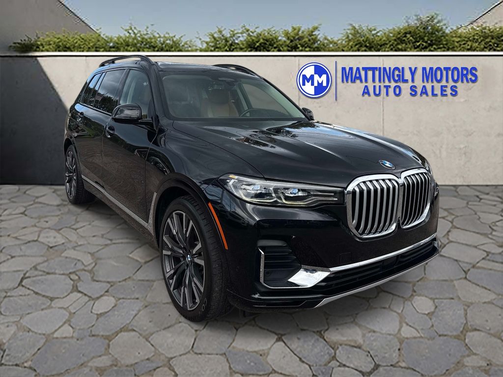 Black Sapphire Metallic 2021 BMW X7 SUV / Crossover All-Wheel Drive 8-Speed Automatic