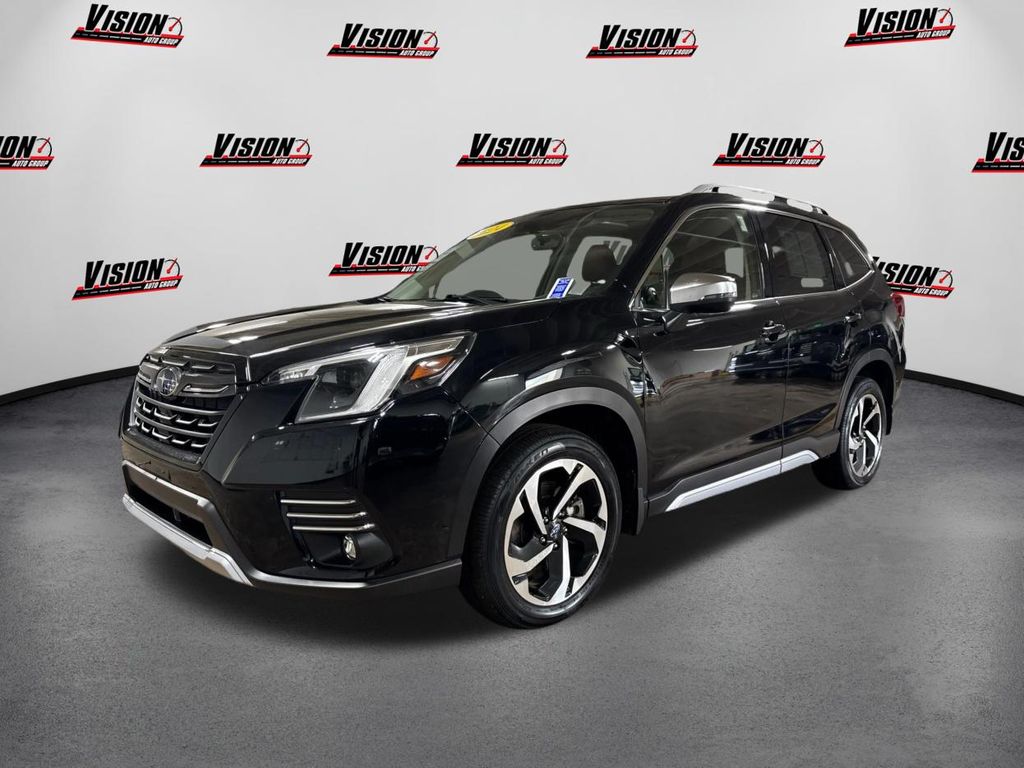 Crystal Black Silica 2024 Subaru Forester SUV / Crossover All-Wheel Drive Continuously Variable Transmission