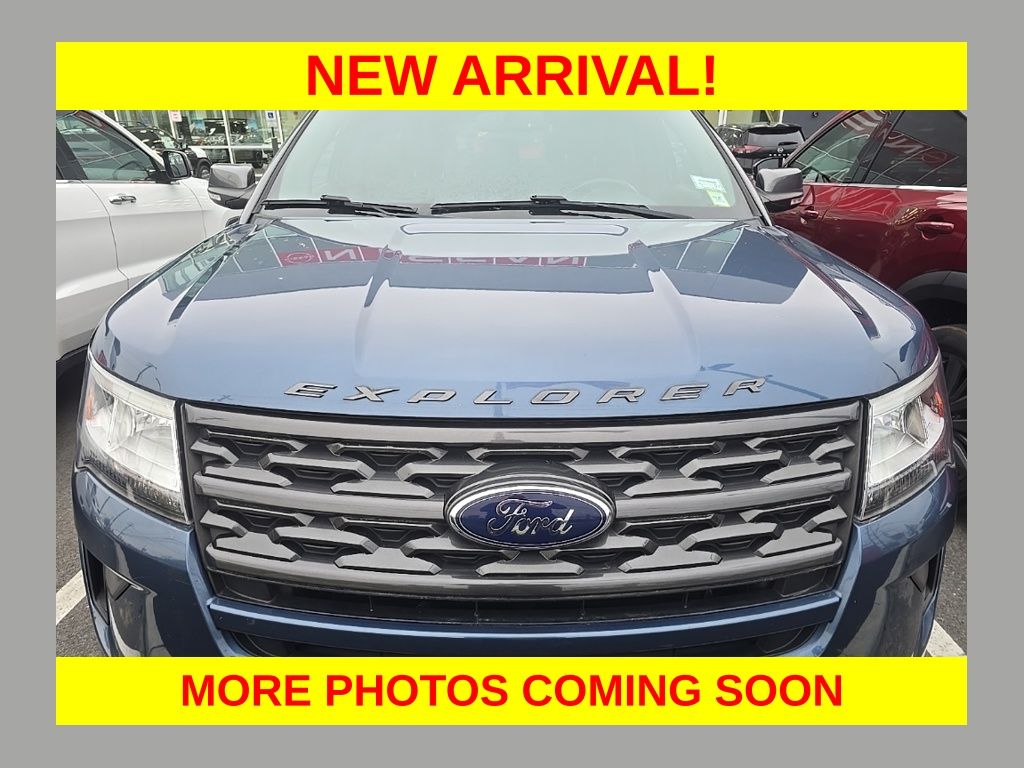 Blue Metallic 2018 Ford Explorer XLT AWD SUV / Crossover All-Wheel Drive 6-Speed Automatic