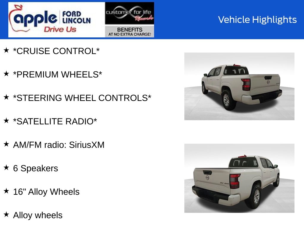 2024 Nissan Frontier Crew Cab SV 4x4