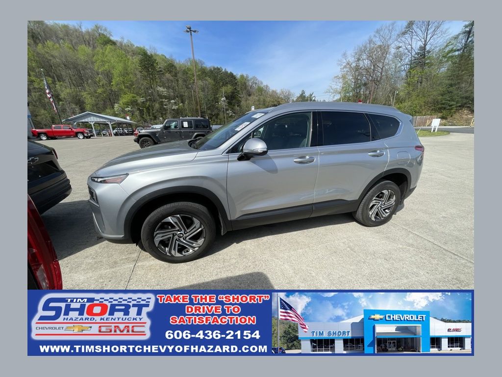 Shimmering Silver Pearl 2023 Hyundai Santa Fe SEL AWD SUV / Crossover All-Wheel Drive 8-Speed Automatic