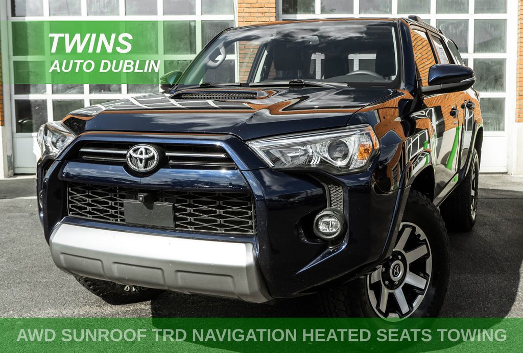 Nautical Blue Metallic 2022 Toyota 4Runner SUV / Crossover Four-Wheel Drive 5-Speed Automatic