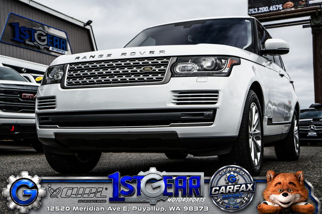 White 2016 Land Rover Range Rover SUV / Crossover All-Wheel Drive 8-Speed Automatic