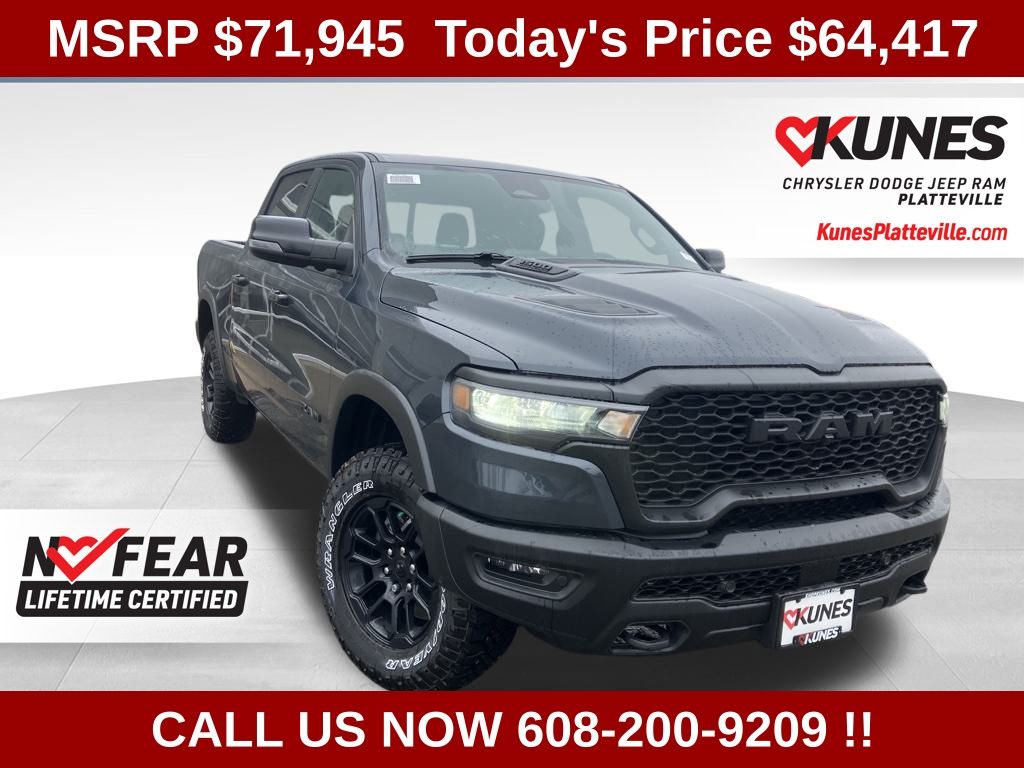 2026 RAM 1500 Rebel Crew Cab 4WD