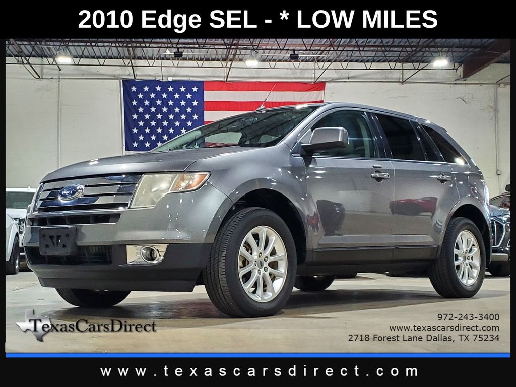 Sterling Gray Metallic 2010 Ford Edge SUV / Crossover Front-Wheel Drive 6-Speed Automatic
