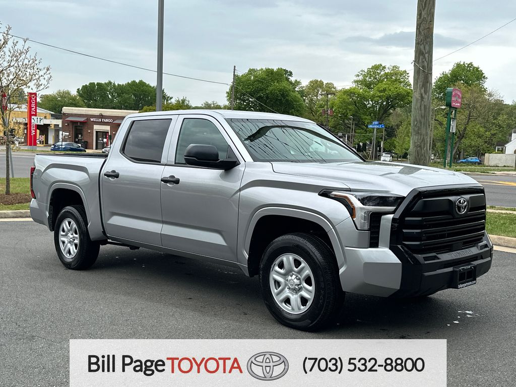 Celestial Silver Metallic 2025 Toyota Tundra Pickup Truck Four-Wheel Drive Automatic