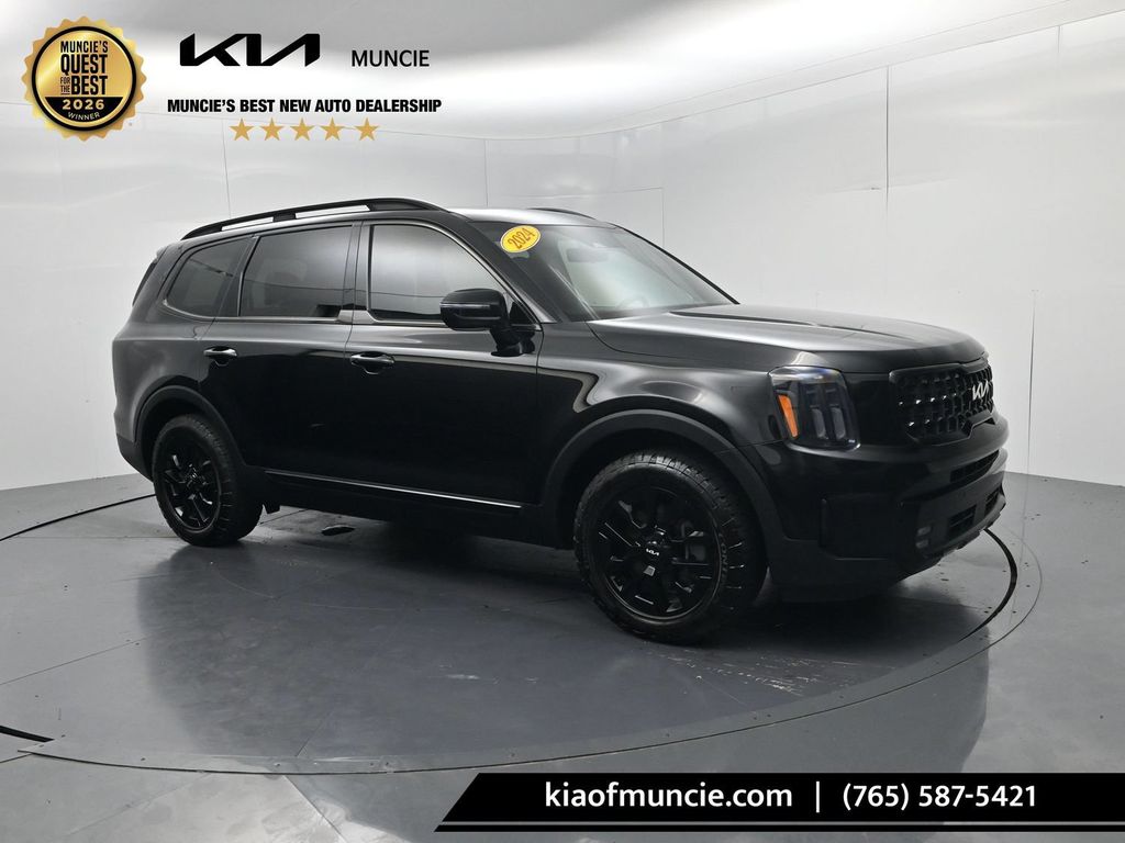 Ebony Black 2024 Kia Telluride SUV / Crossover All-Wheel Drive 8-Speed Automatic