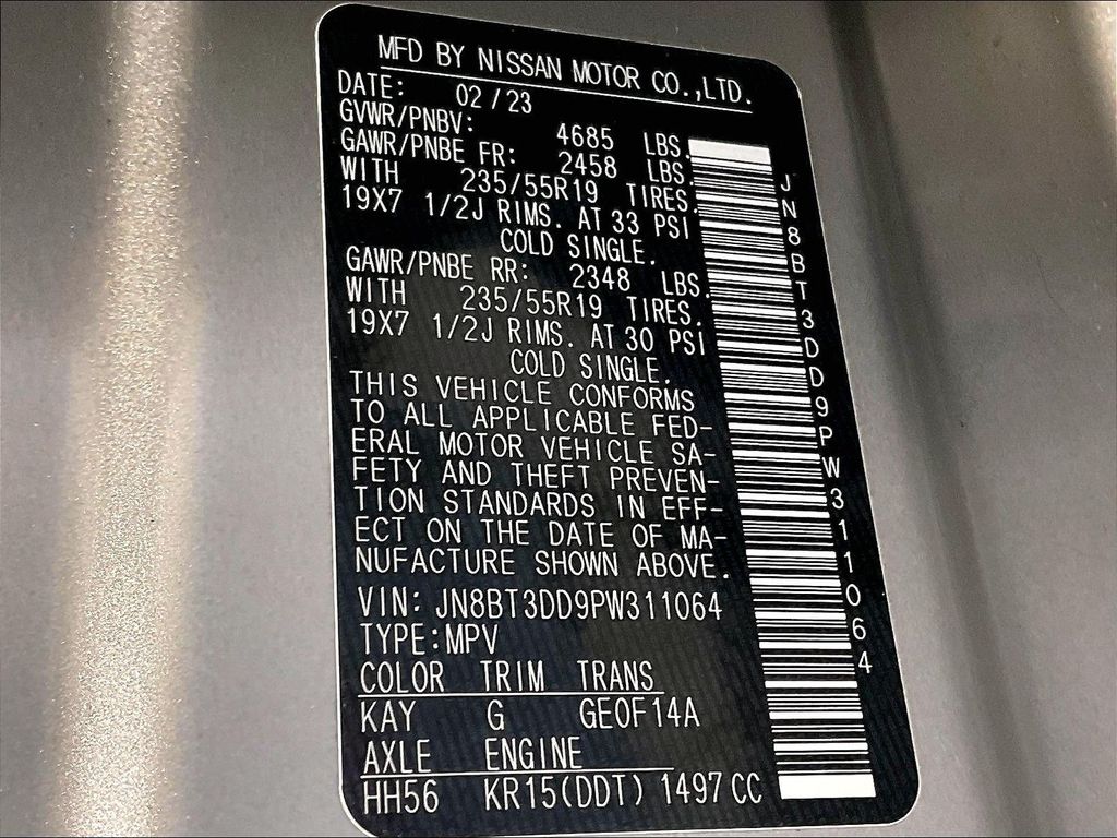 2023 Nissan Rogue — photo 36