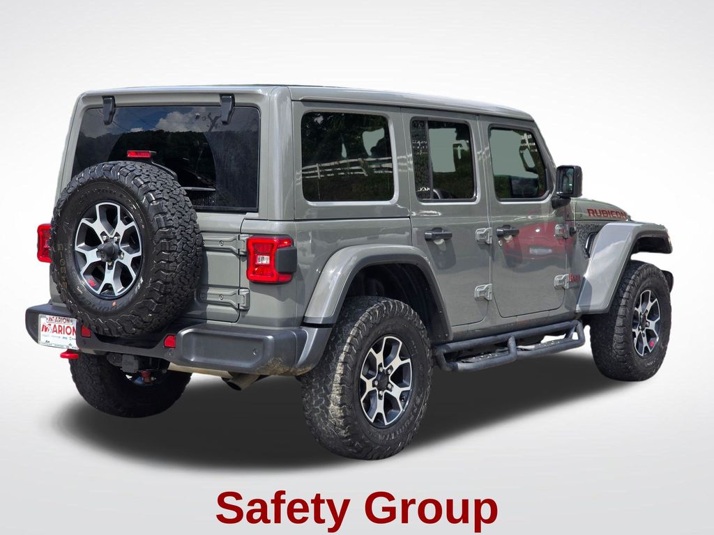 2021 Sting-Gray Clearcoat Jeep Wrangler Unlimited Rubicon 4X4 SUV