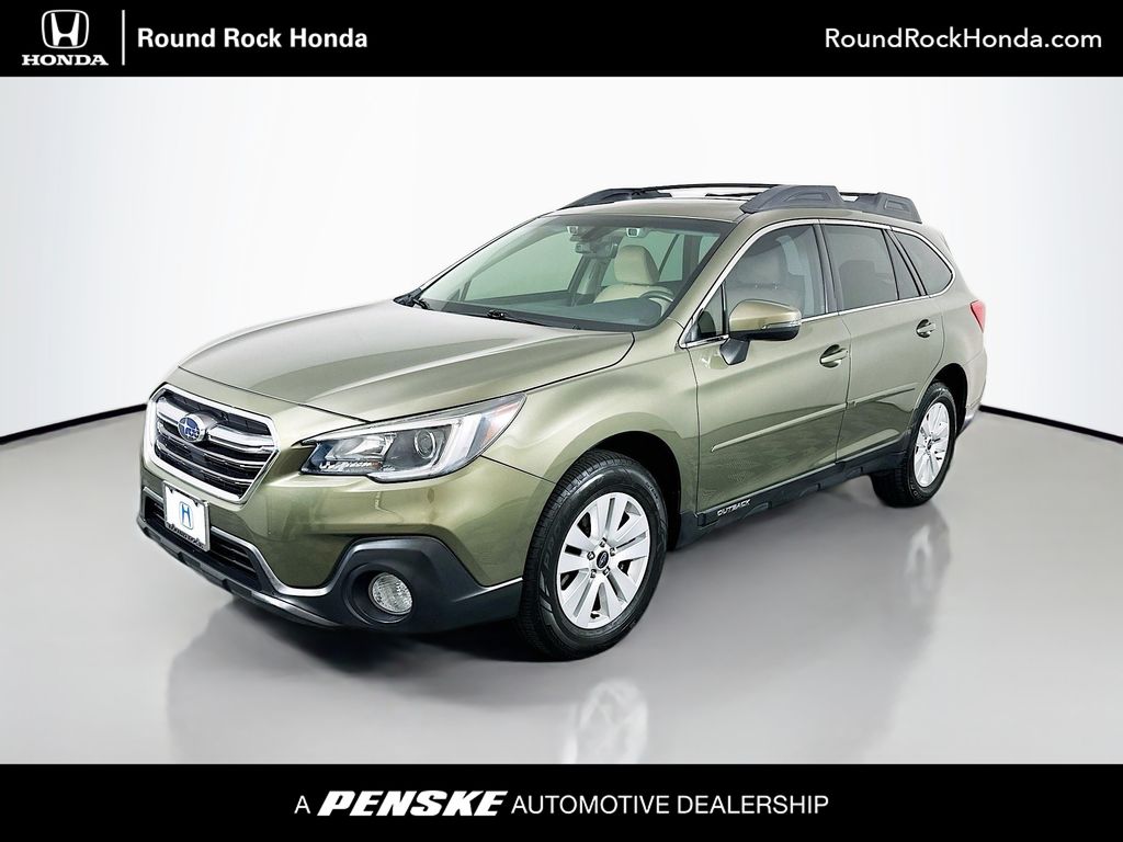 Green Metallic 2019 Subaru Outback 2.5i Premium AWD Wagon All-Wheel Drive Continuously Variable Transmission