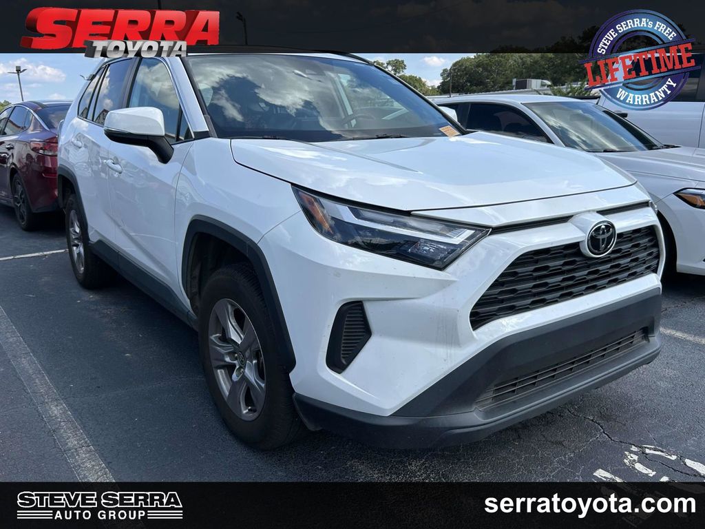Ice Cap 2023 Toyota RAV4 SUV / Crossover Front-Wheel Drive 8-Speed Automatic