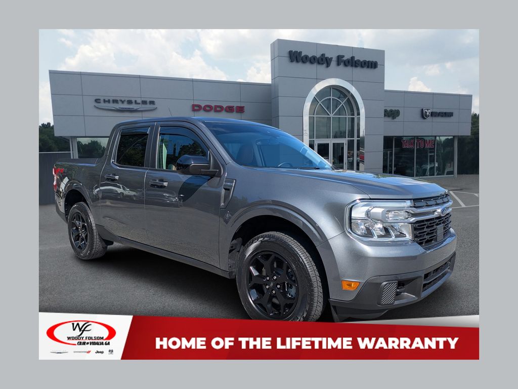Gray Metallic 2024 Ford Maverick Pickup Truck All-Wheel Drive 8-Speed Automatic