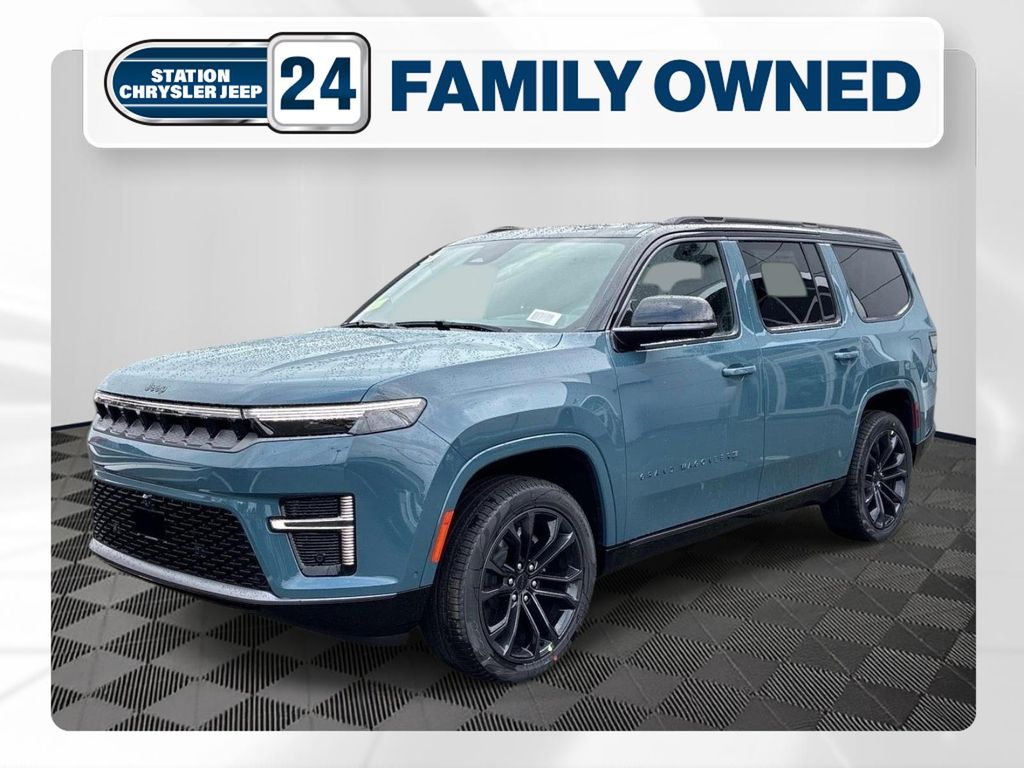 Gray (Steel Blue) 2026 Jeep Grand Wagoneer SUV / Crossover Four-Wheel Drive 8-Speed Automatic